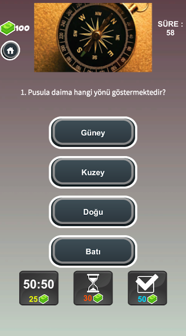 Quiz Soru Cevap